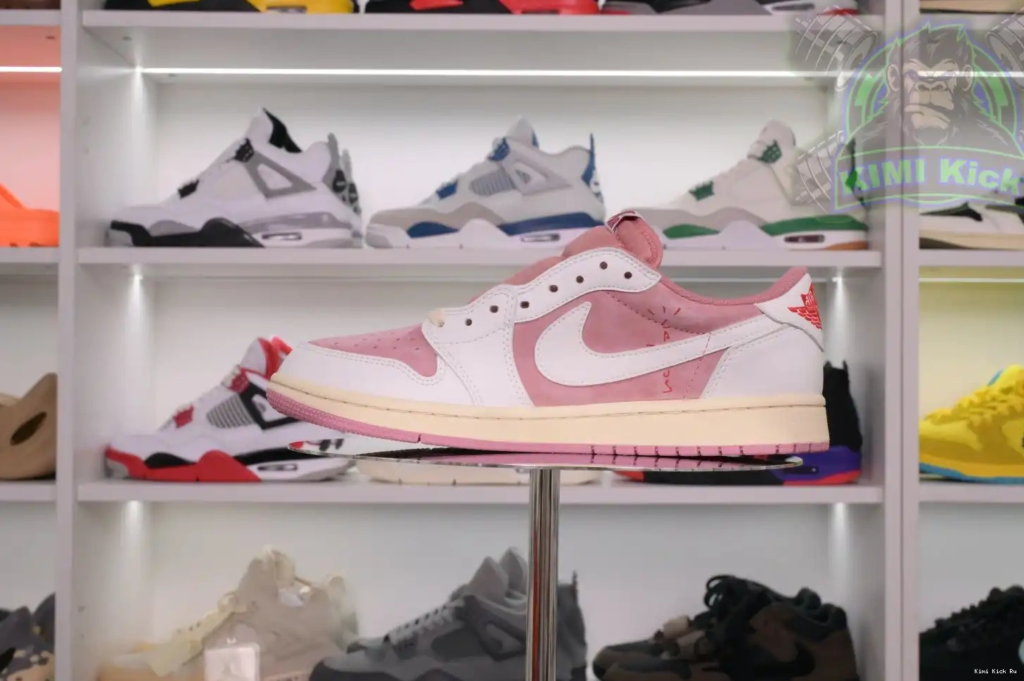 Kimikick Jordan Jordan Air 1Low Travis Scottx 0619